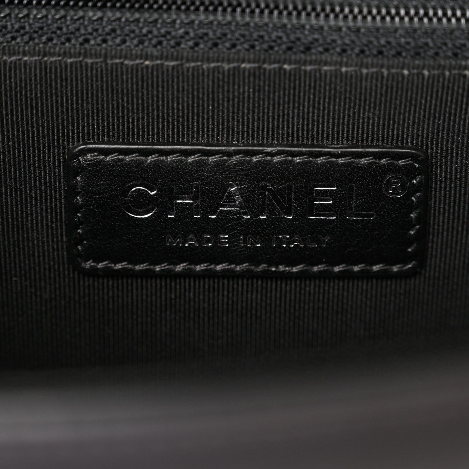 Chanel Calfskin Chevron Quilted New Medium Boy Flap Black 6 of 14