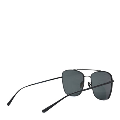 Chanel Metal Pilot Sunglasses 4256 Black 4 of 6