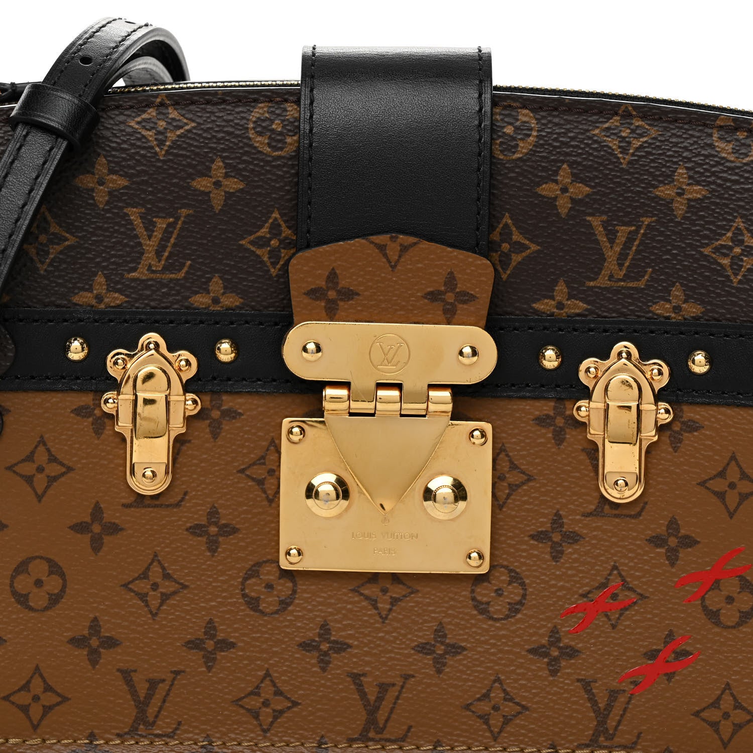 Louis Vuitton Reverse Monogram Trunk Clutch 7 of 9
