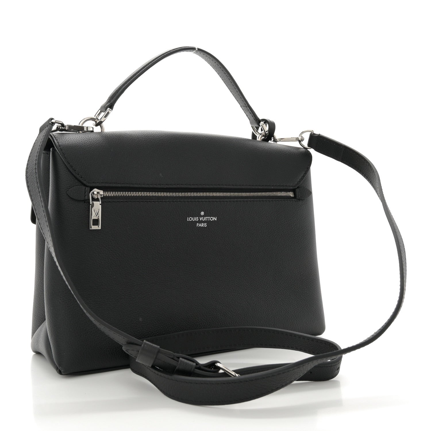 Louis Vuitton Soft Calfskin My Lockme Top Handle Black 3 of 10