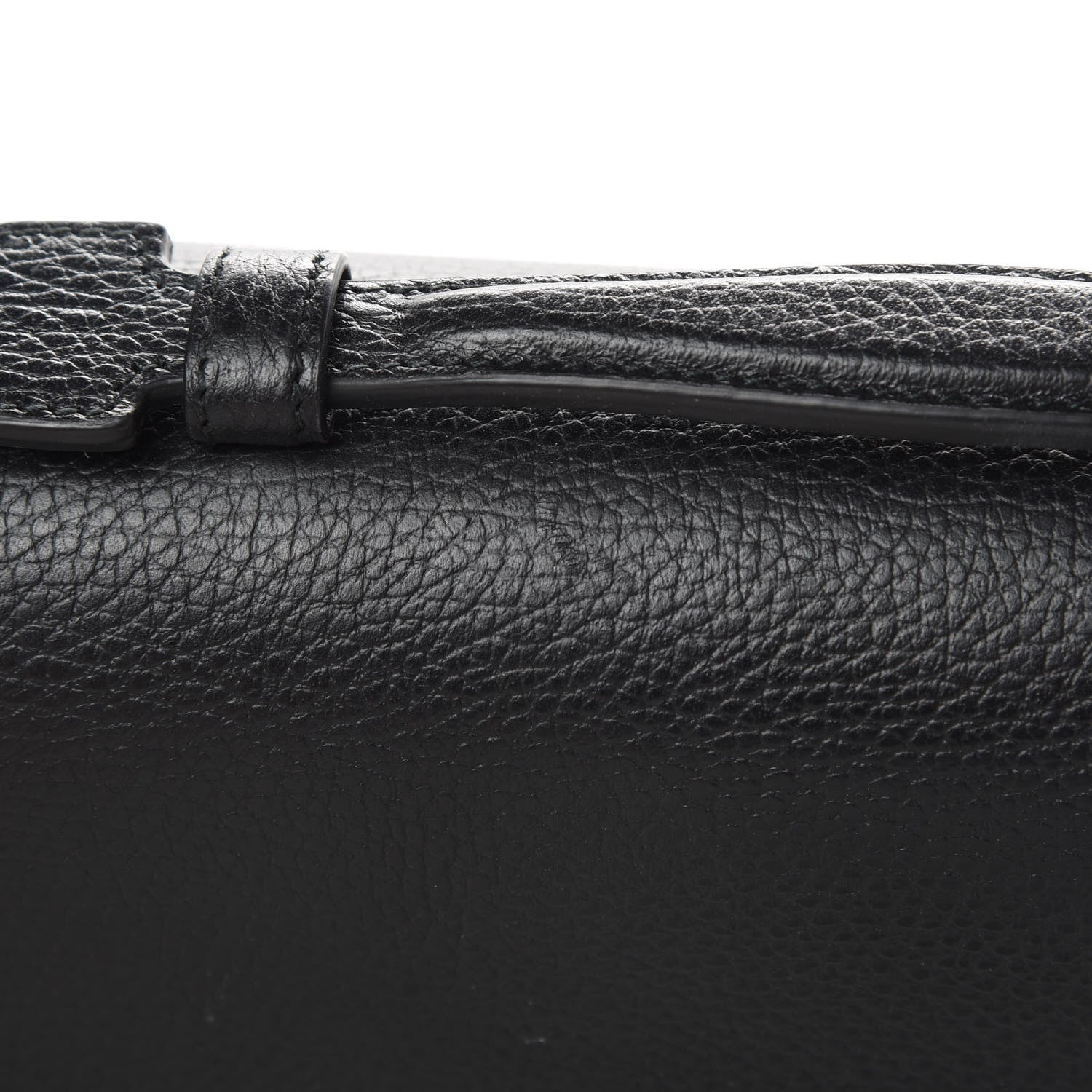 Gucci Dollar Calfskin Medium Interlocking G Top Handle Shoulder Bag Black 14 of 14