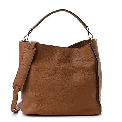 Fendi Cuoio Romano Selleria Large Anna Bucket Bag Mou 1 of 11
