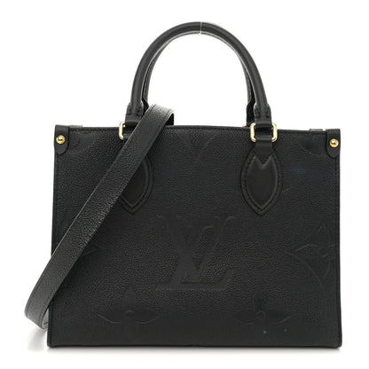 Louis Vuitton Empreinte Monogram Giant Onthego PM Black 1 of 12