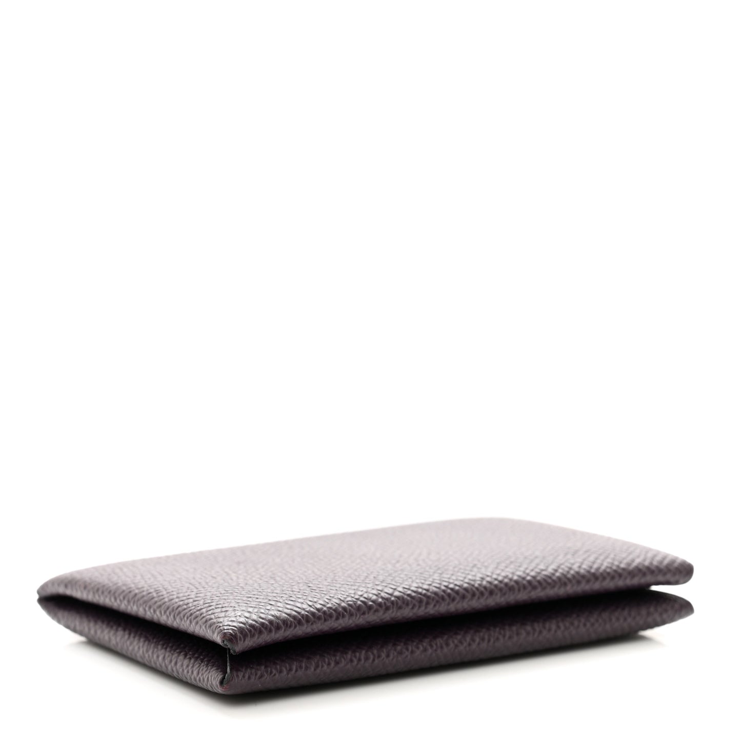 Epsom Calvi Card Case Rouge Sellier
