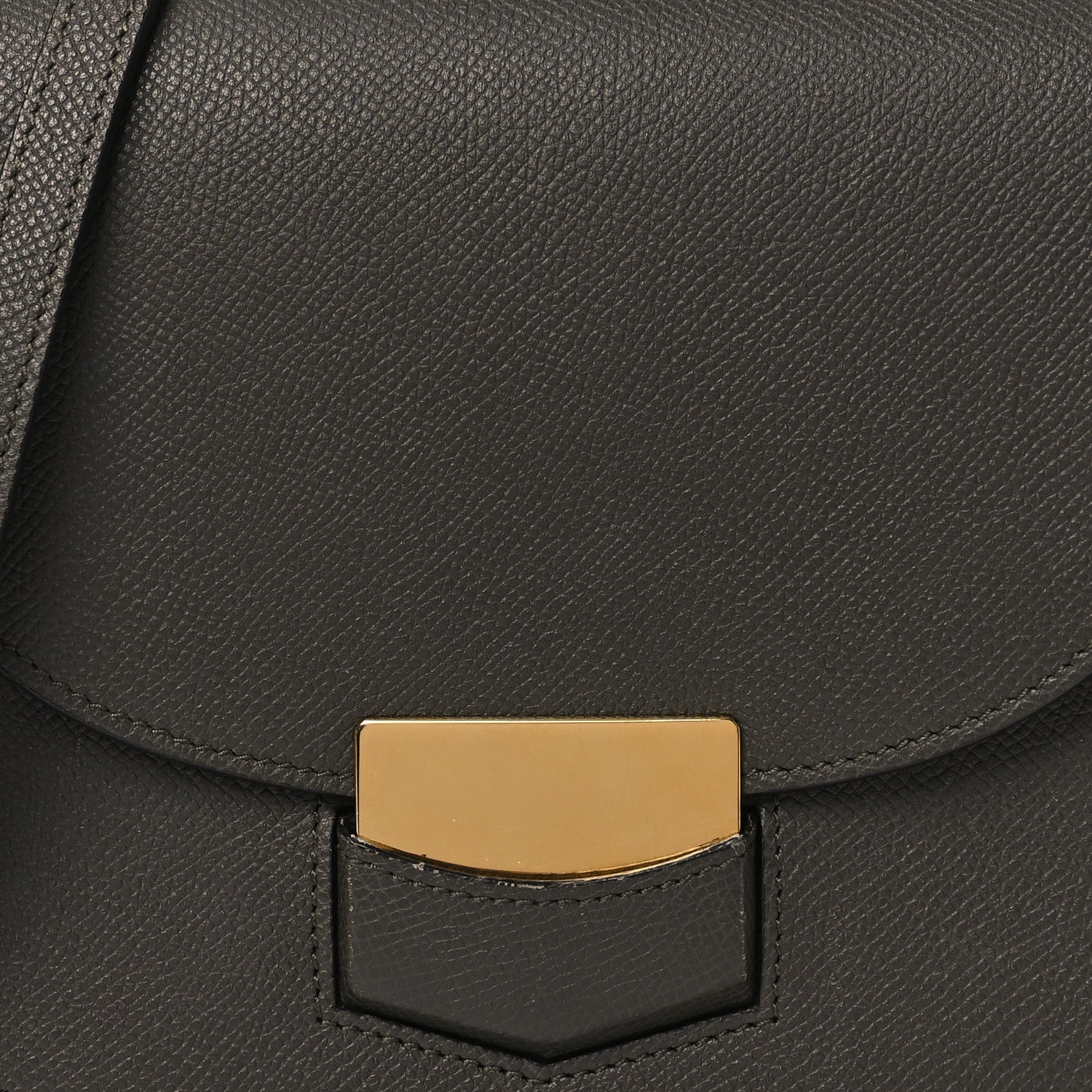 Celine Baby Grained Calfskin Small Trotteur Grey 8 of 16