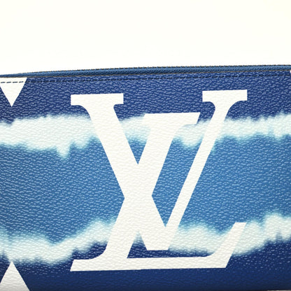 Louis Vuitton Monogram Escale Zippy Wallet Blue 7 of 7