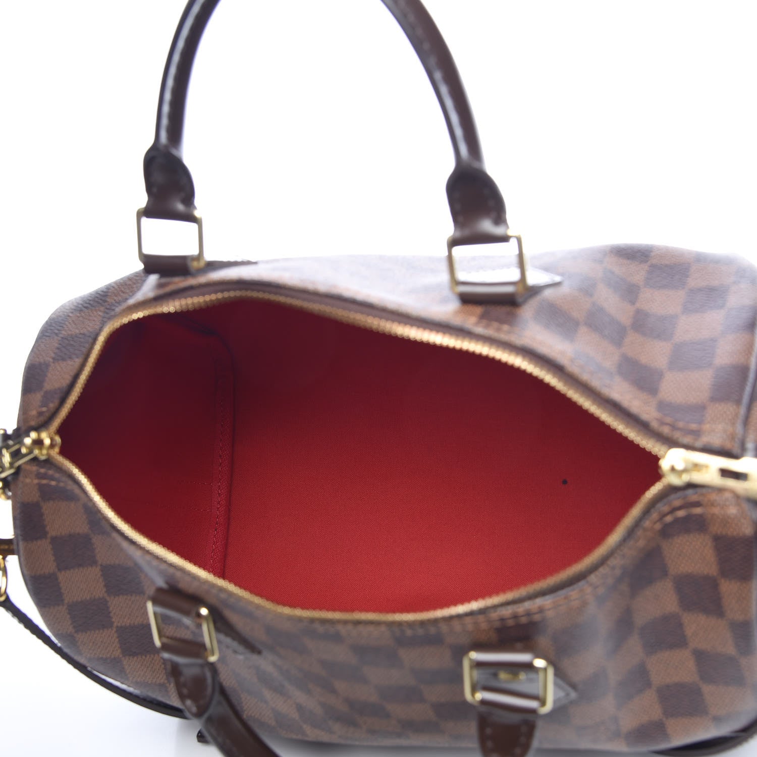 Louis Vuitton Damier Ebene Speedy Bandouliere 30 5 of 9