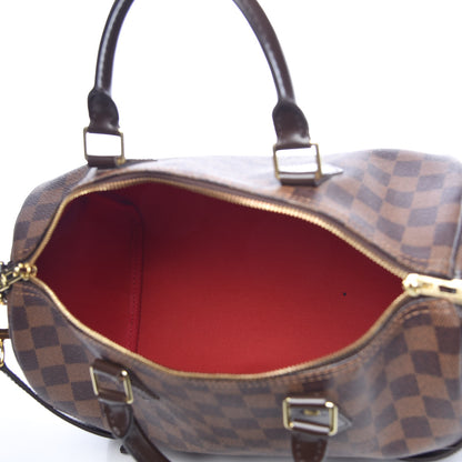 Louis Vuitton Damier Ebene Speedy Bandouliere 30 5 of 9