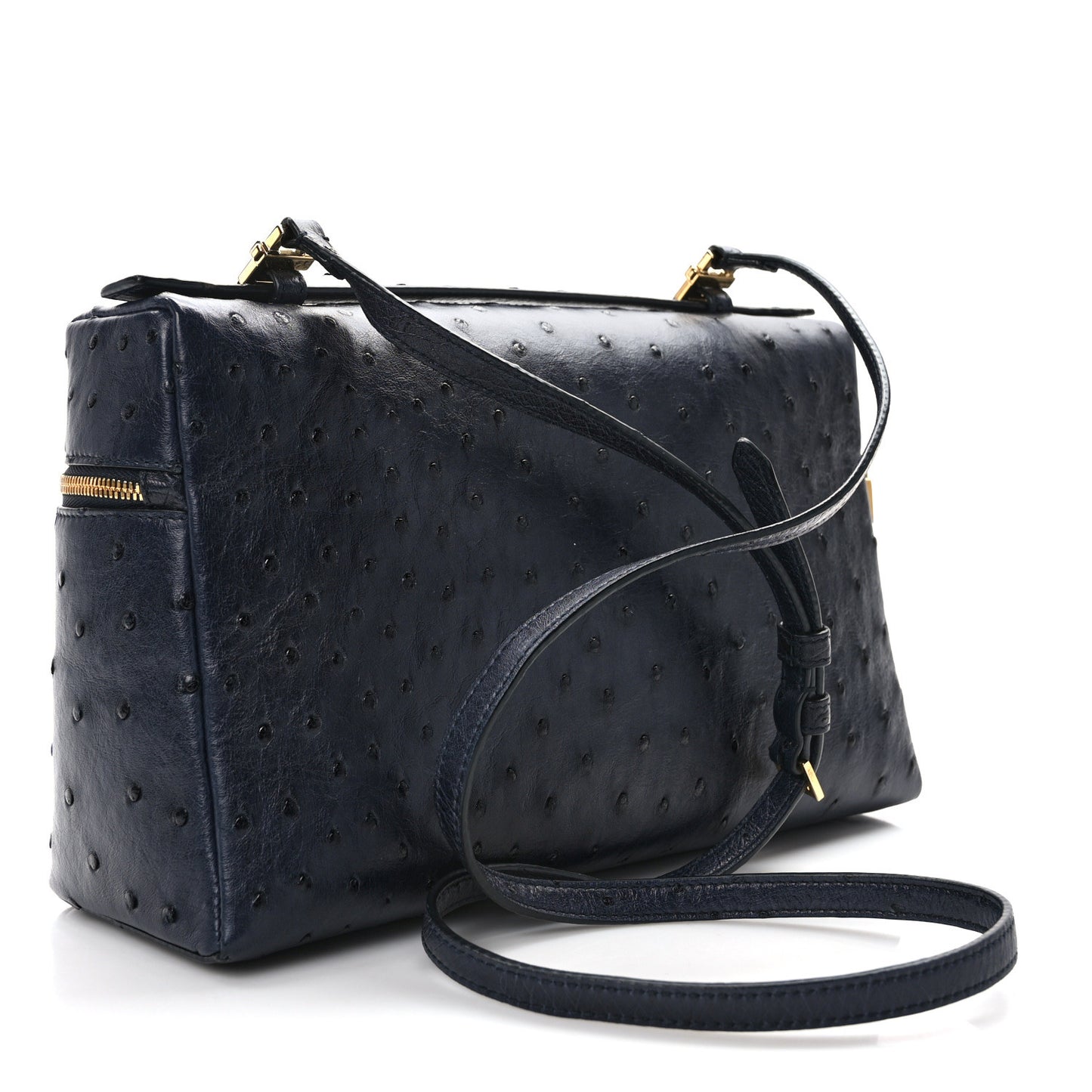 Ostrich Extra Pocket L27 Blue Navy