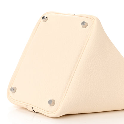 Hermes Taurillon Clemence Picotin Lock 18 PM Nata 10 of 12