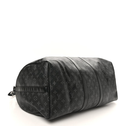 Louis Vuitton Monogram Eclipse Keepall Bandouliere 55 3 of 10