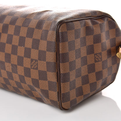 Louis Vuitton Damier Ebene Speedy 25 9 of 10