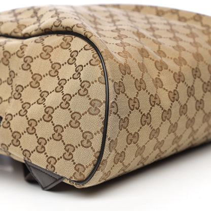 Gucci Monogram Travel Backpack Dark Brown 7 of 9