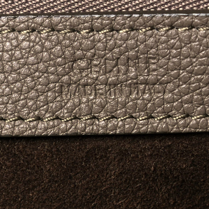 Celine Soft Grained Calfskin Small Belt Cabas Phantom Taupe 13 of 16