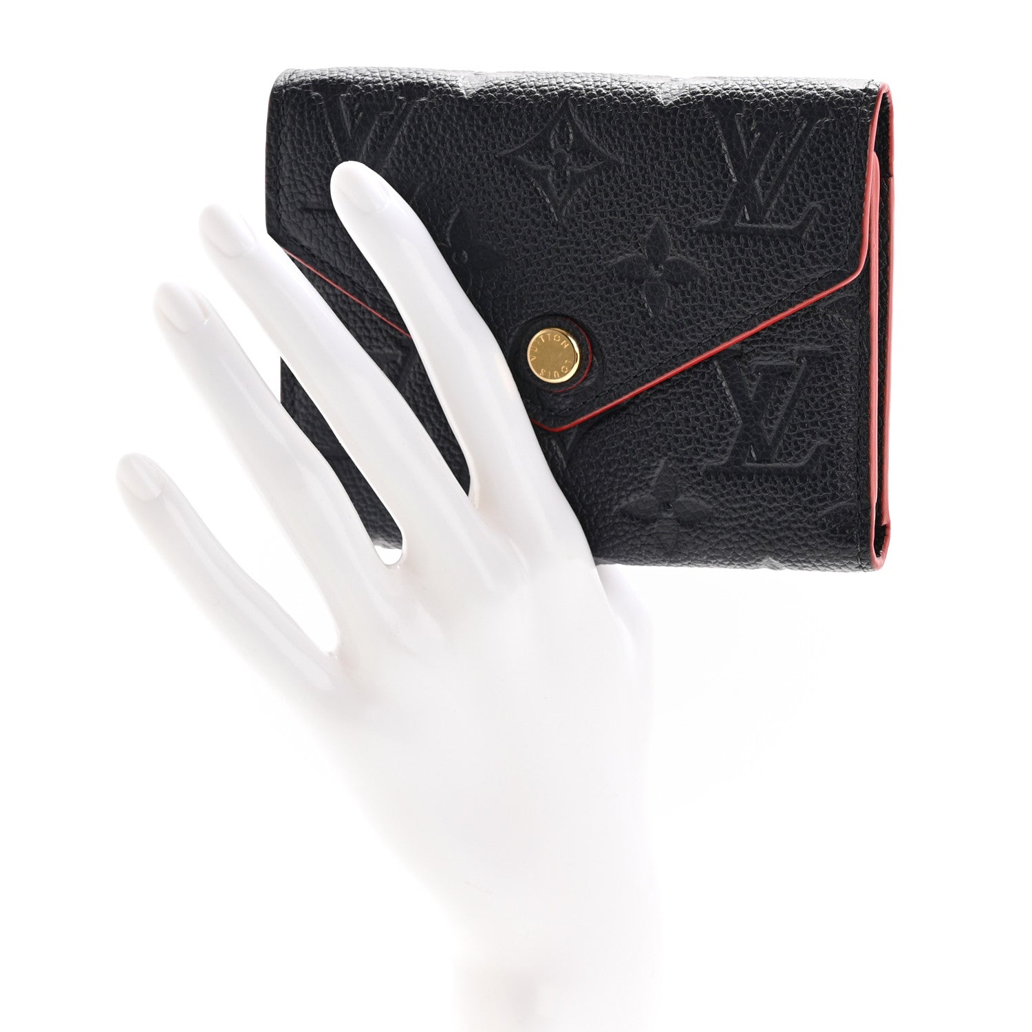 Louis Vuitton Empreinte Victorine Wallet Marine Rouge 2 of 7