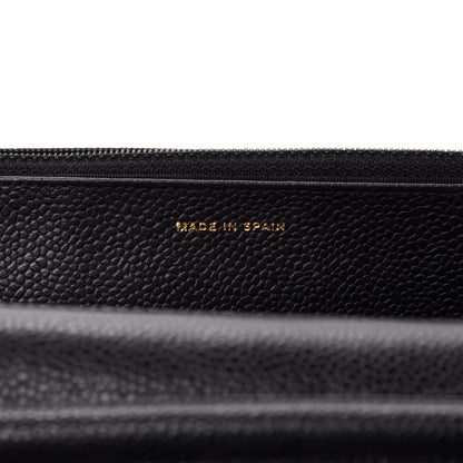 Chanel Caviar Quilted Wallet On Chain WOC Black 9 of 12
