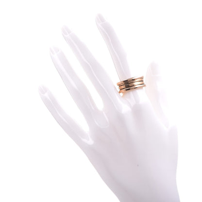 Bulgari BVLGARI 18K Rose Gold B.Zero1 3 Band Ring 56 7.5 2 of 4