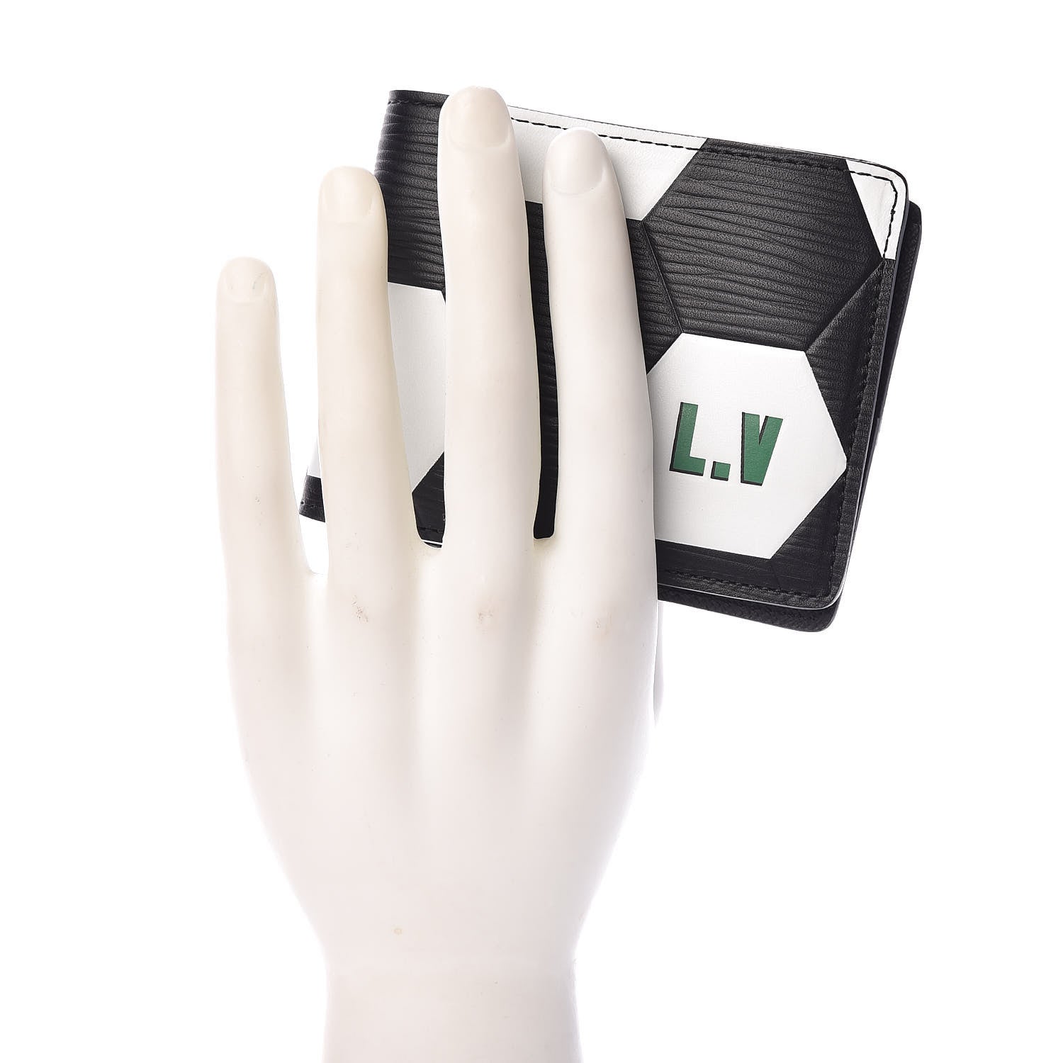 Louis Vuitton Epi World Cup Slender Wallet Black 2 of 9