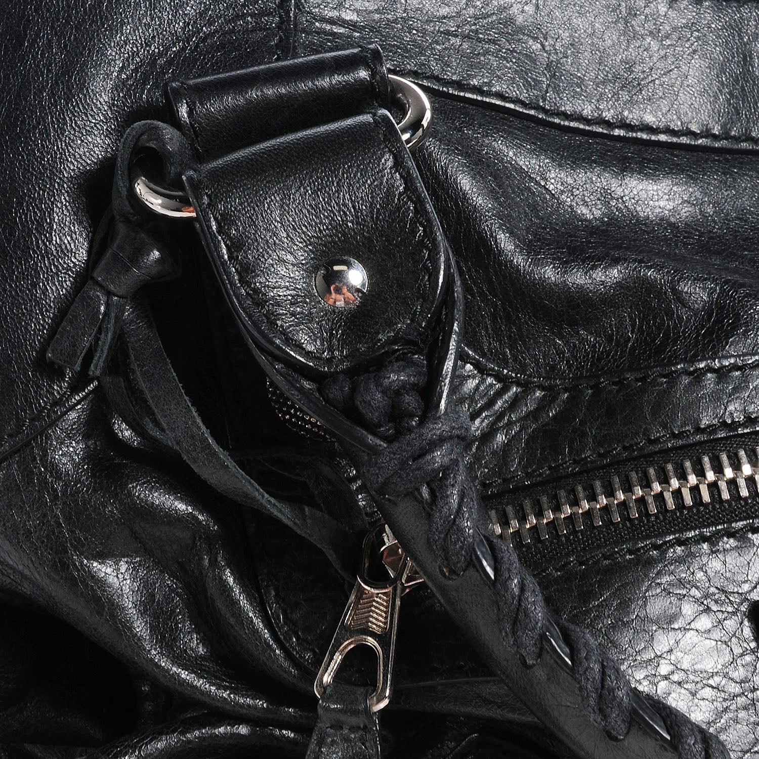Balenciaga Agneau Giant 21 Silver Hardware City Black 5 of 9