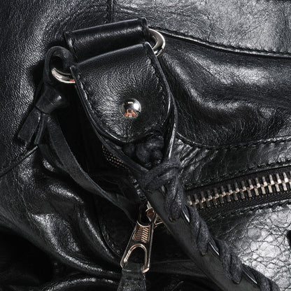 Balenciaga Agneau Giant 21 Silver Hardware City Black 5 of 9