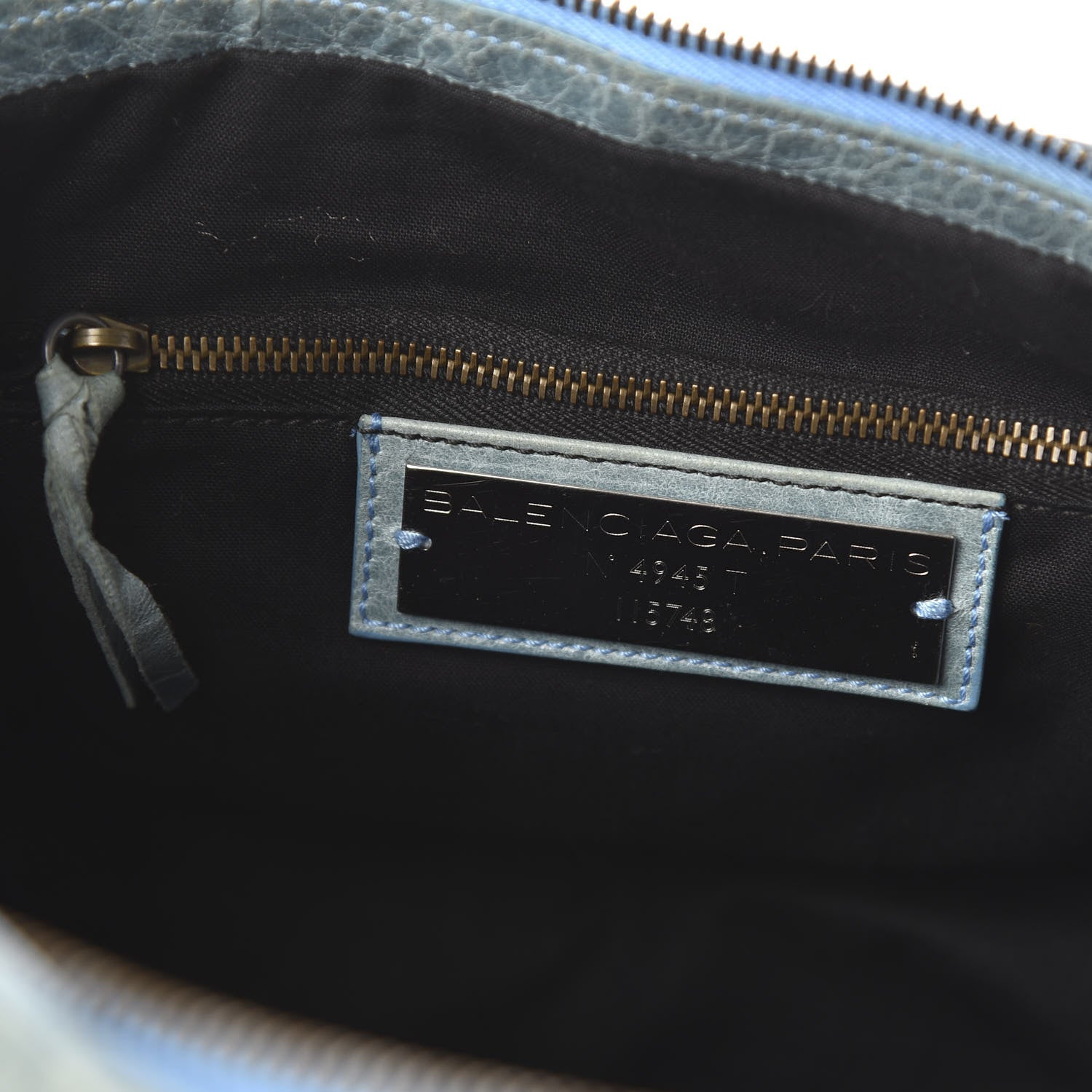 Balenciaga Agneau Classic Hardware S Cityky Blue 9 of 11