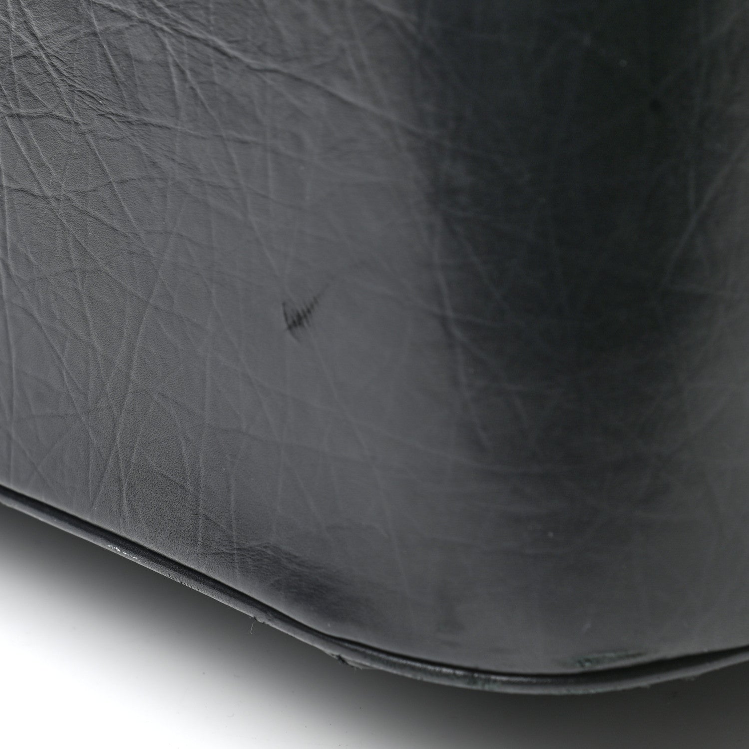 Chanel Aged Calfskin Quilted Trolley Rolling Luggage Black 10 of 13