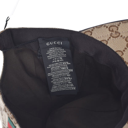 Gucci Monogram Web Baseball Hat S Beige Cocoa 10 of 12