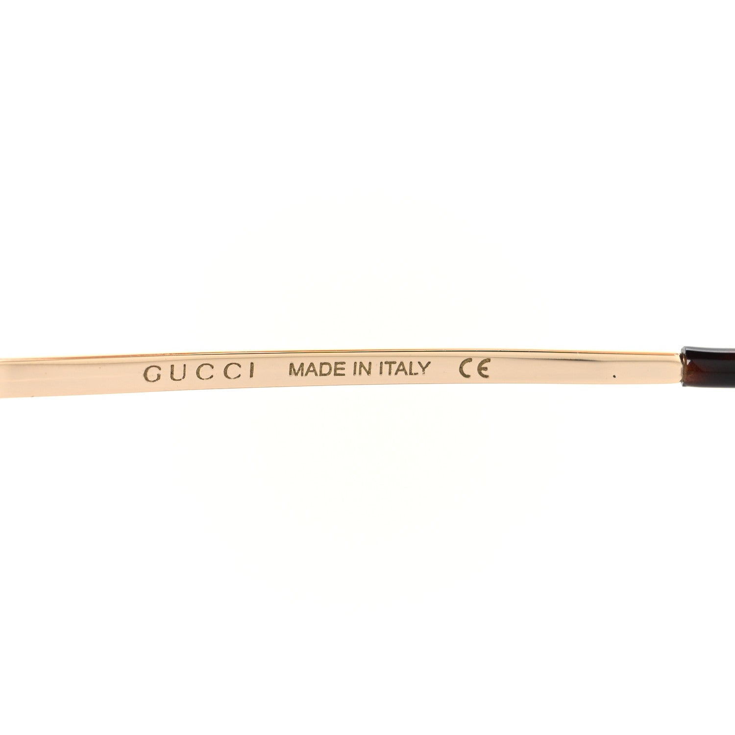 Gucci Metal Horsebit Square Frame Sunglasses GG0879S Gold 5 of 7