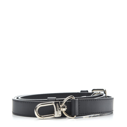 Louis Vuitton Calfskin Adjustable Keepall Bandouliere Shoulder Strap Black 1 of 3