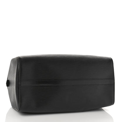 Louis Vuitton Epi Speedy 35 Black 4 of 9
