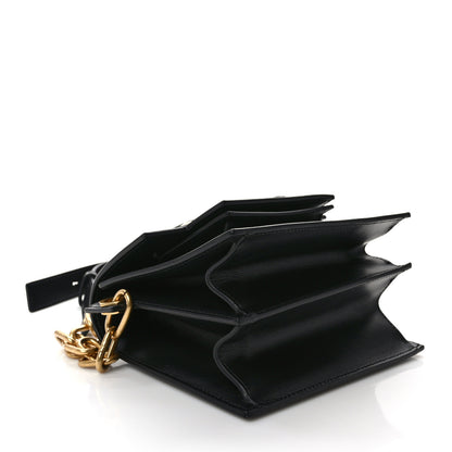 Off-White Calfskin 3D Nail Logo Shoulder Bag Black 4 of 14