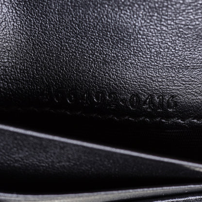 Gucci Calfskin Matelasse GG Marmont Card Case Wallet Black 7 of 9