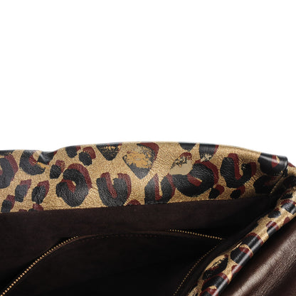 Louis Vuitton Leopard Nocturne African Queen Clutch Dore Gold 11 of 12