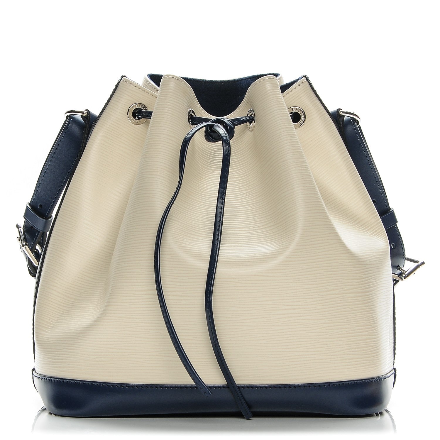 Louis Vuitton Epi Petit Bi-Color Noe Ivory Indigo 1 of 6
