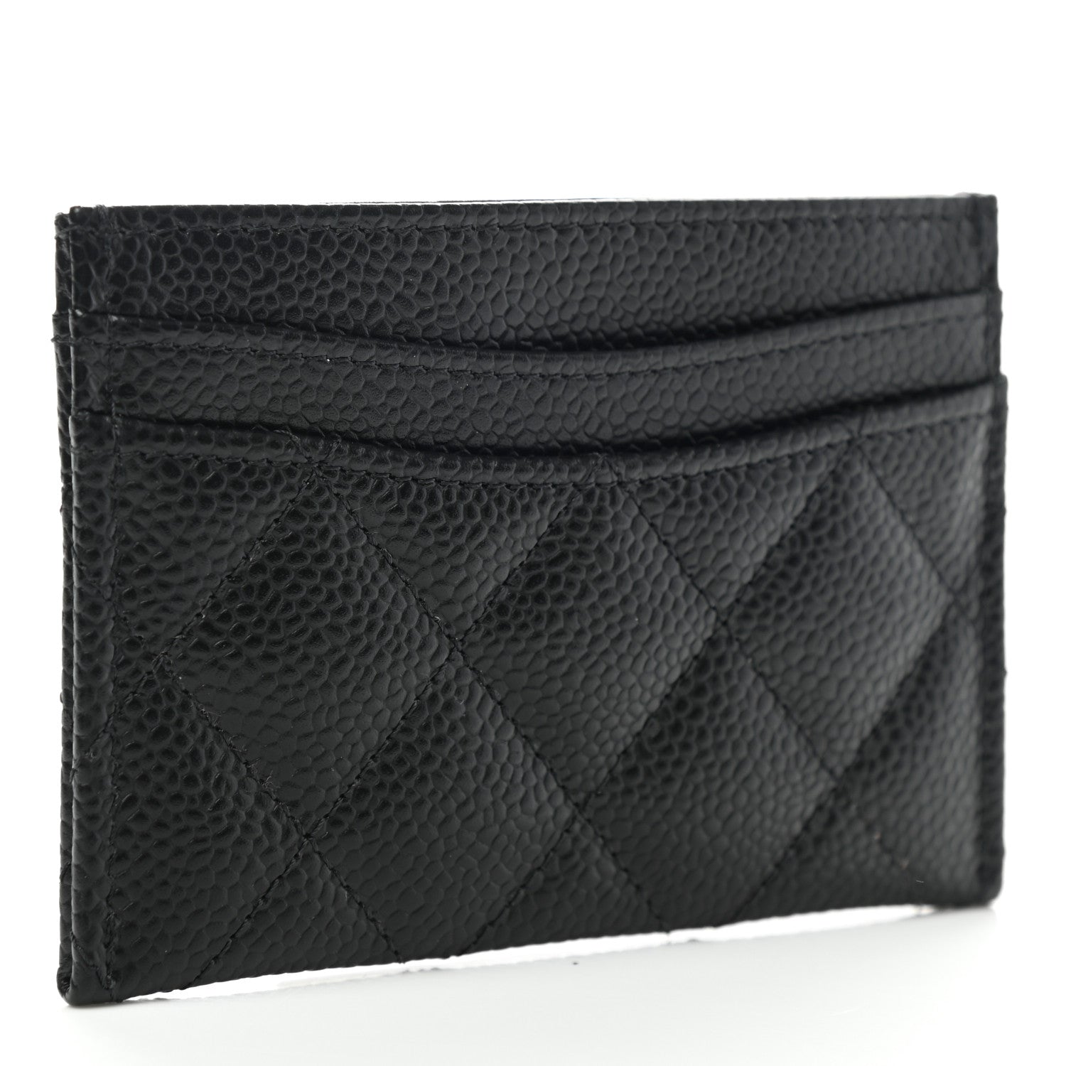 Chanel Caviar Quilted Card Holder Black 3 of 9
