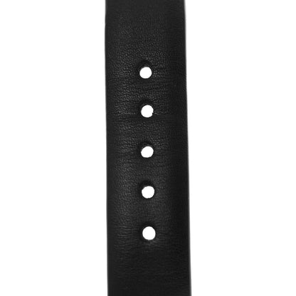 Chanel Calfskin Logo Buckle Bracelet S Black 4 of 6