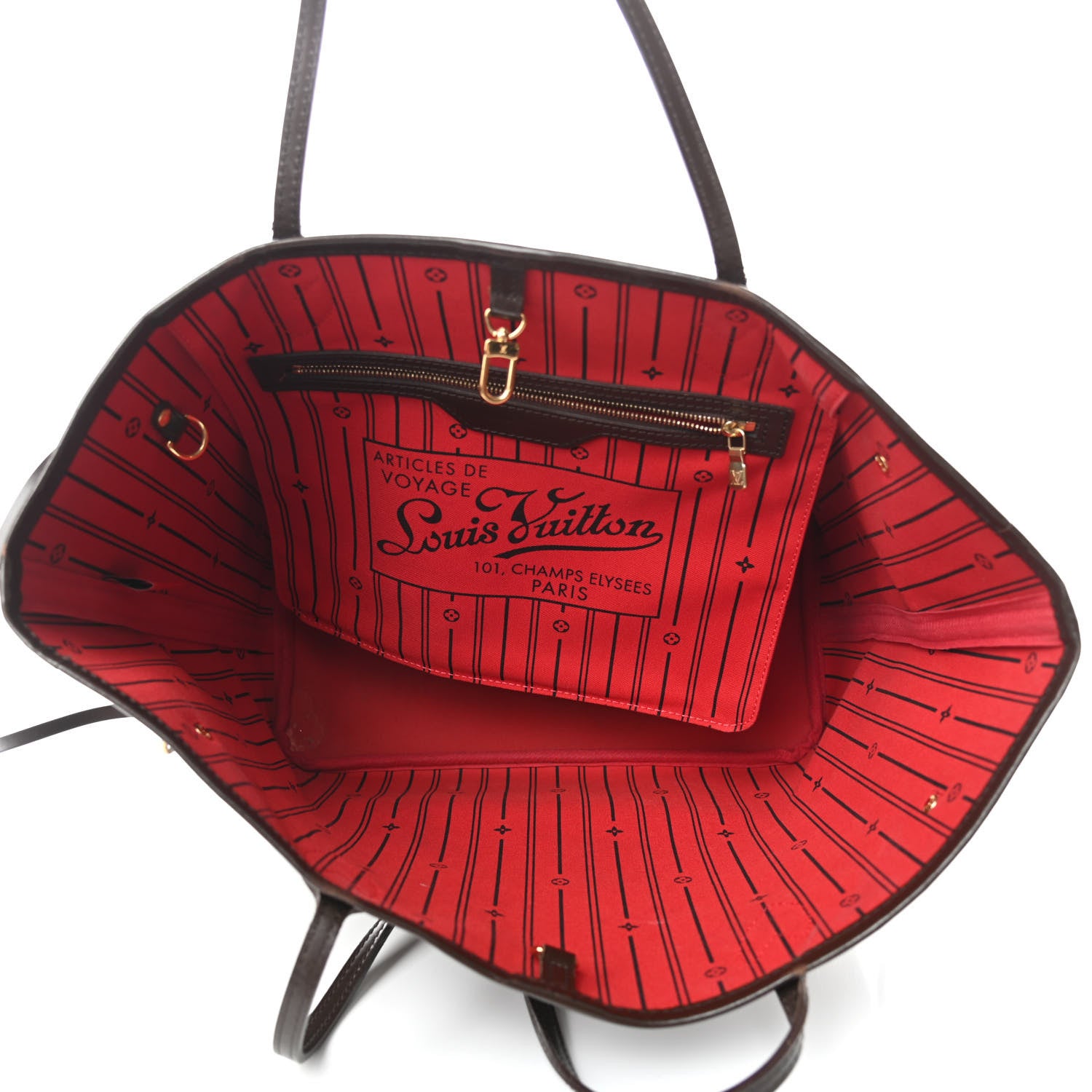 Louis Vuitton Damier Ebene Neverfull MM 5 of 11