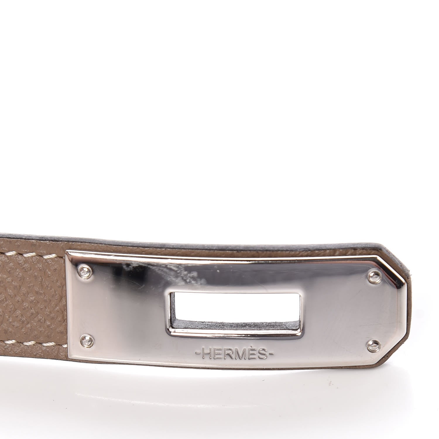 Hermes Epsom Kelly Belt Etoupe 6 of 7