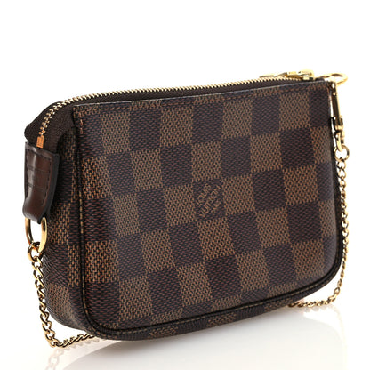 Louis Vuitton Damier Ebene Mini Pochette Accessories 3 of 8