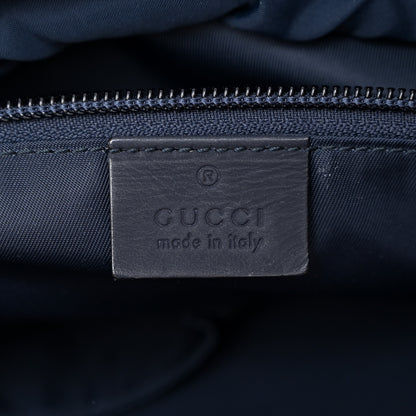 Gucci Guccissima Single Buckle Backpack Blue 6 of 12