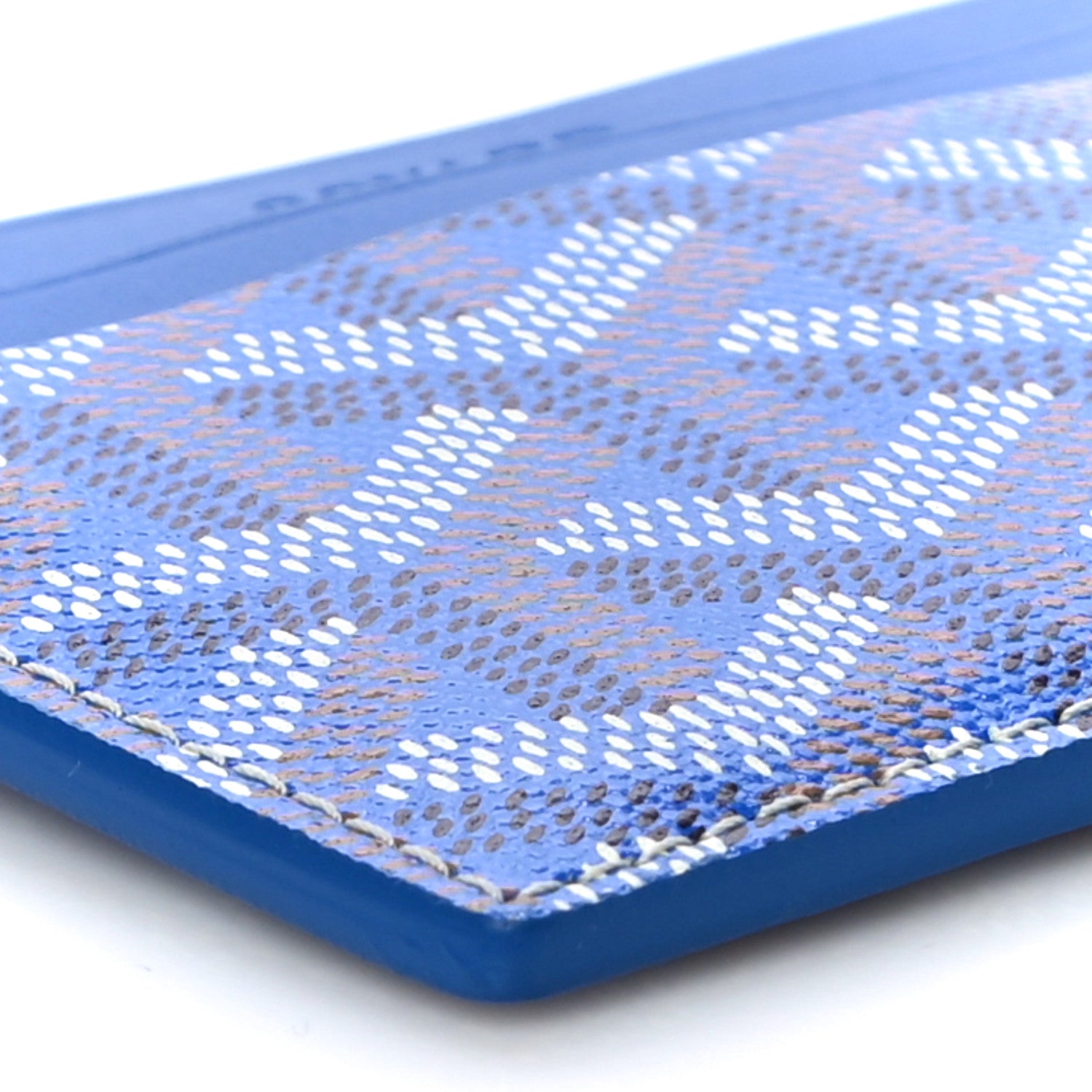 Goyard Goyardine Saint Sulpice Card Holder Sky Blue 8 of 9