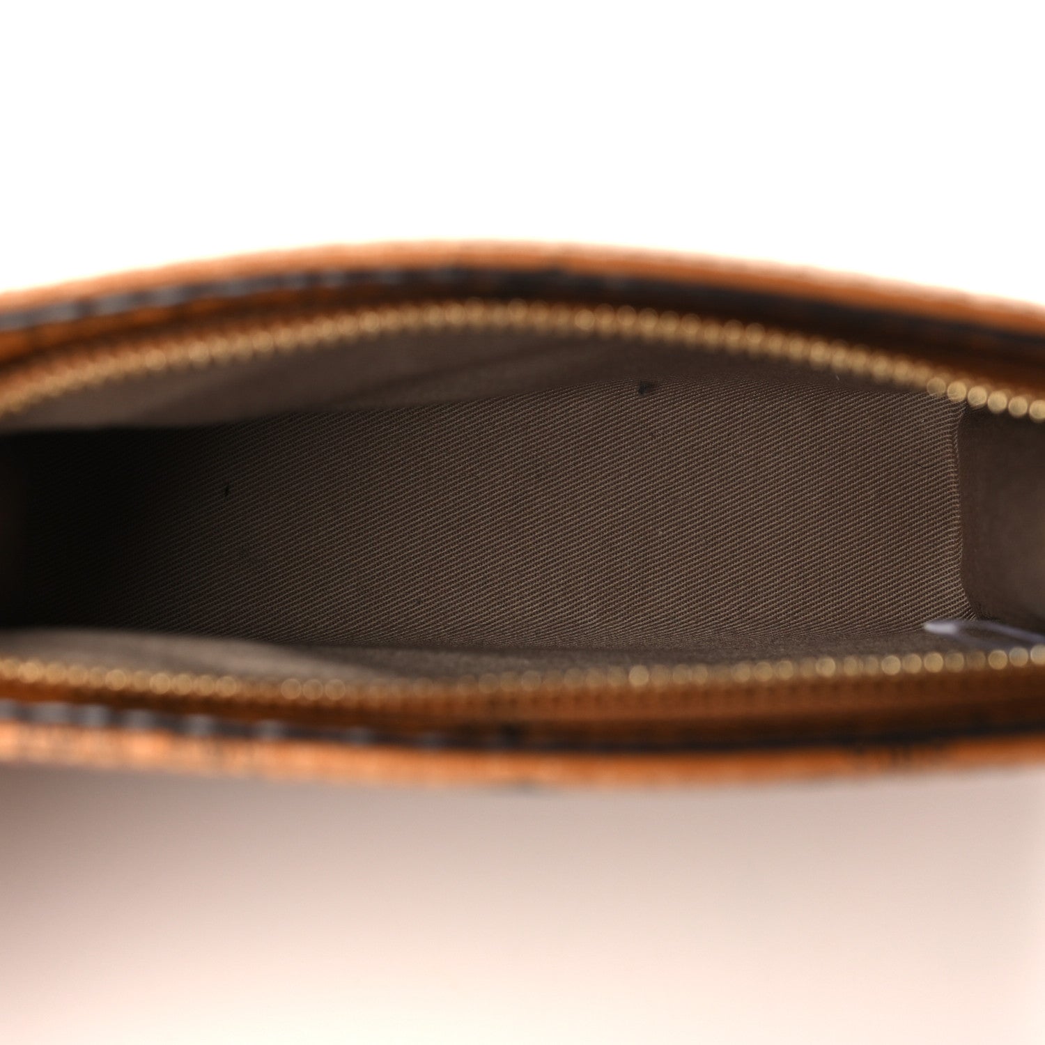 MCM Visetos Small Zip Pouch Cognac 5 of 7