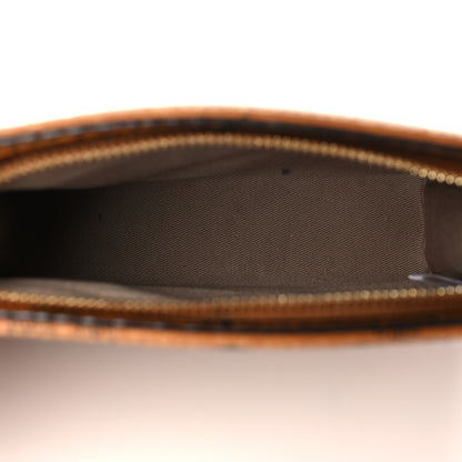 MCM Visetos Small Zip Pouch Cognac 5 of 7