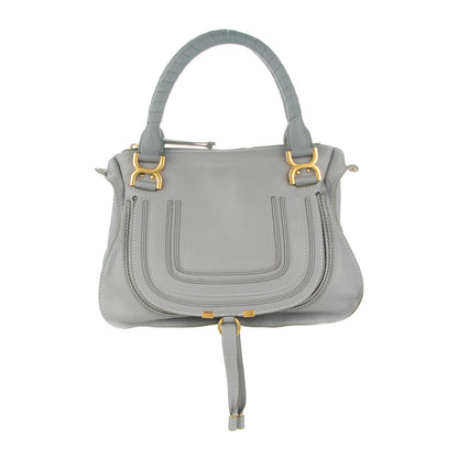 Chloe Calfskin Medium Marcie Satchel Cashmere Grey 1 of 10