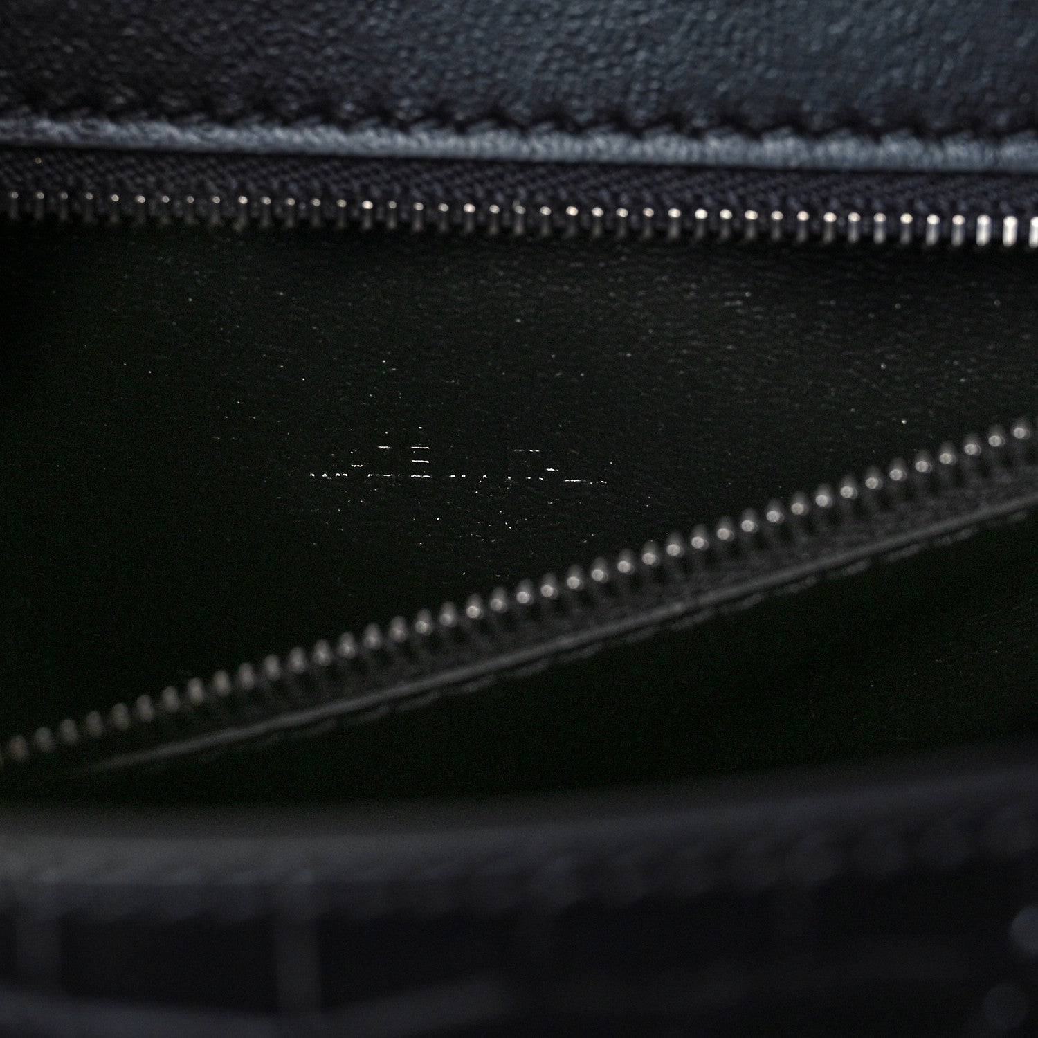 Balenciaga Shiny Calfskin Monochrome Crocodile Embossed Small Hourglass Top Handle Bag Black 8 of 9