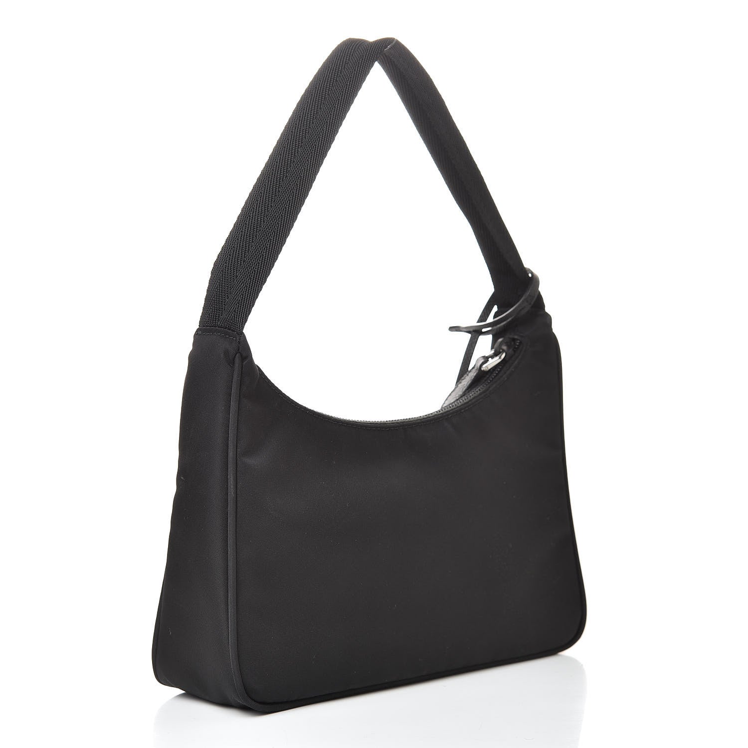 Prada Tessuto Nylon Mini Re-Edition 2000 Bag Black 3 of 10