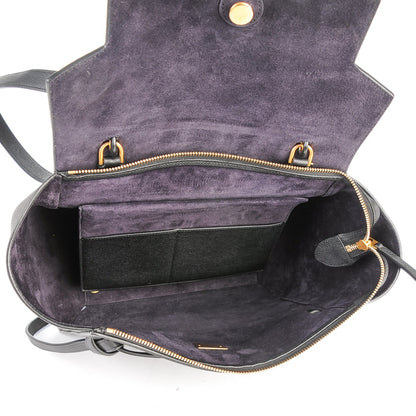 Celine Baby Grained Calfskin Mini Belt Bag Black 5 of 9