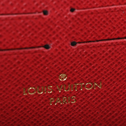 Louis Vuitton Damier Ebene Clemence Wallet Cherry 8 of 11