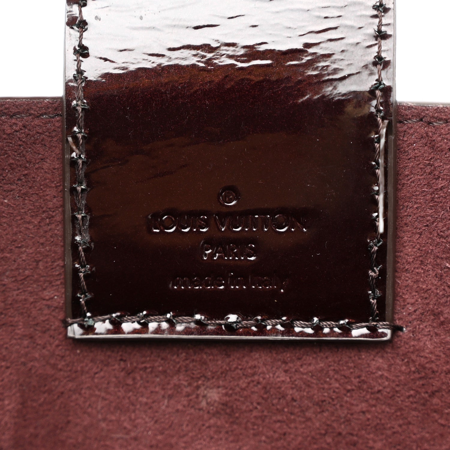 Louis Vuitton Vernis Long Beach MM Amarante 6 of 10