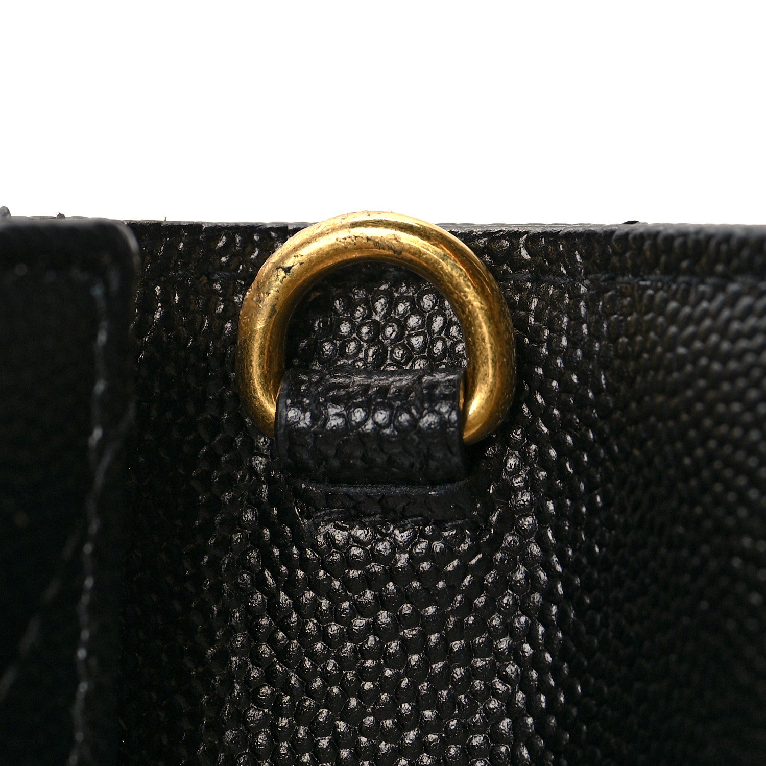 Saint Laurent Grain De Poudre Matelasse Chevron Monogram Envelope Clutch Black 12 of 13